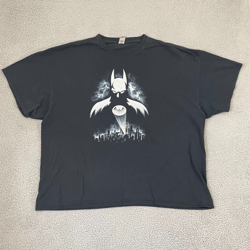 The Dark Call Batman Shirt Men 4XL Black Dc Comics Short Sleeve